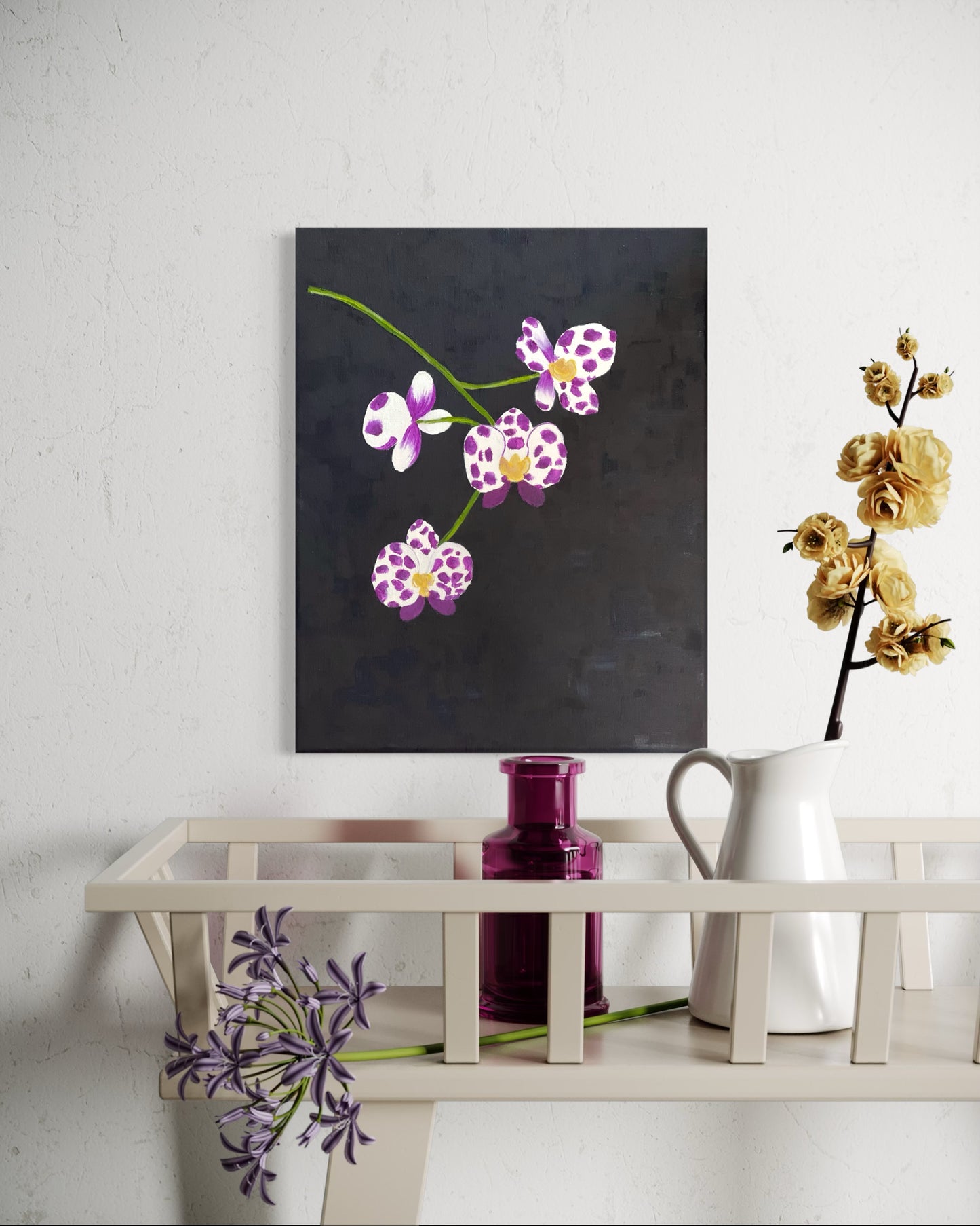Spotted Orchid | 11” x 14”