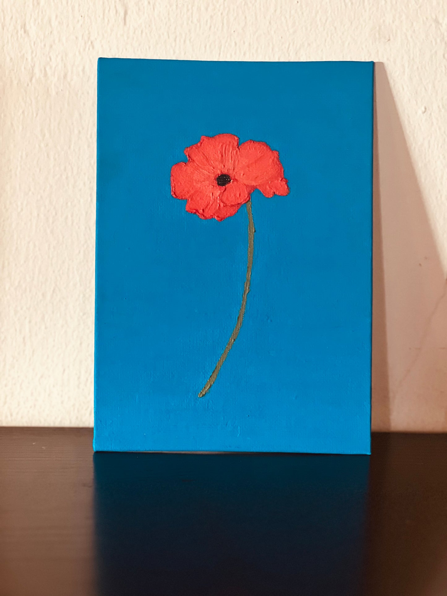 Red Poppy | 5" x 7"