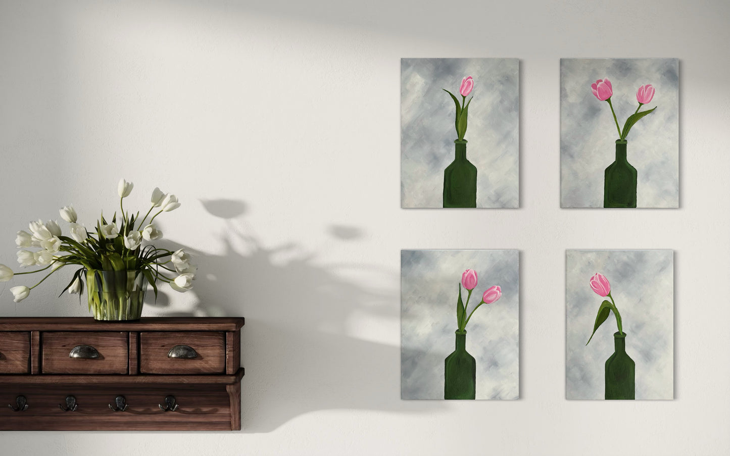 Tulips in a Jar – Series I | 11" X 14"
