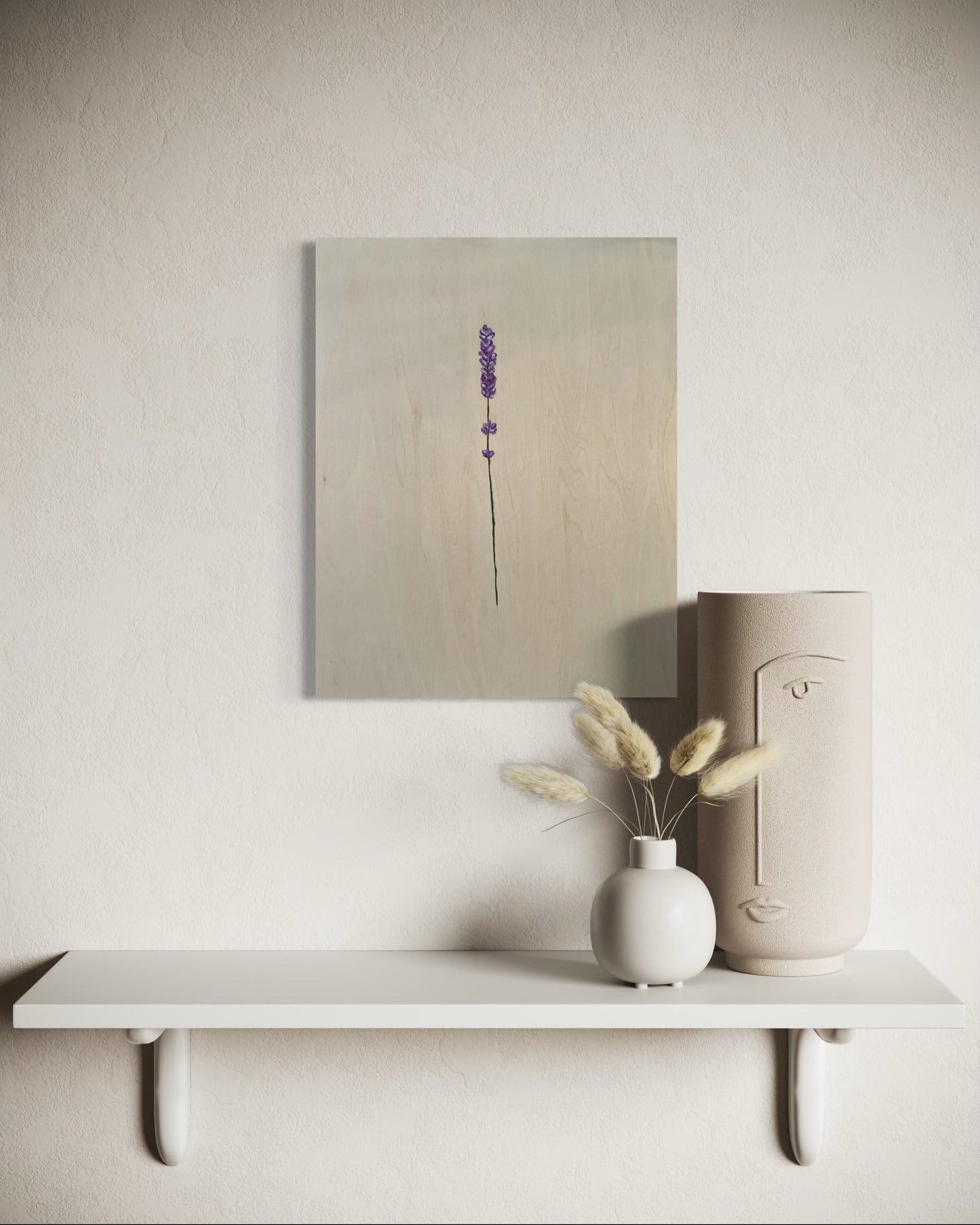 Single Strand of Lavender | 11' x 14"