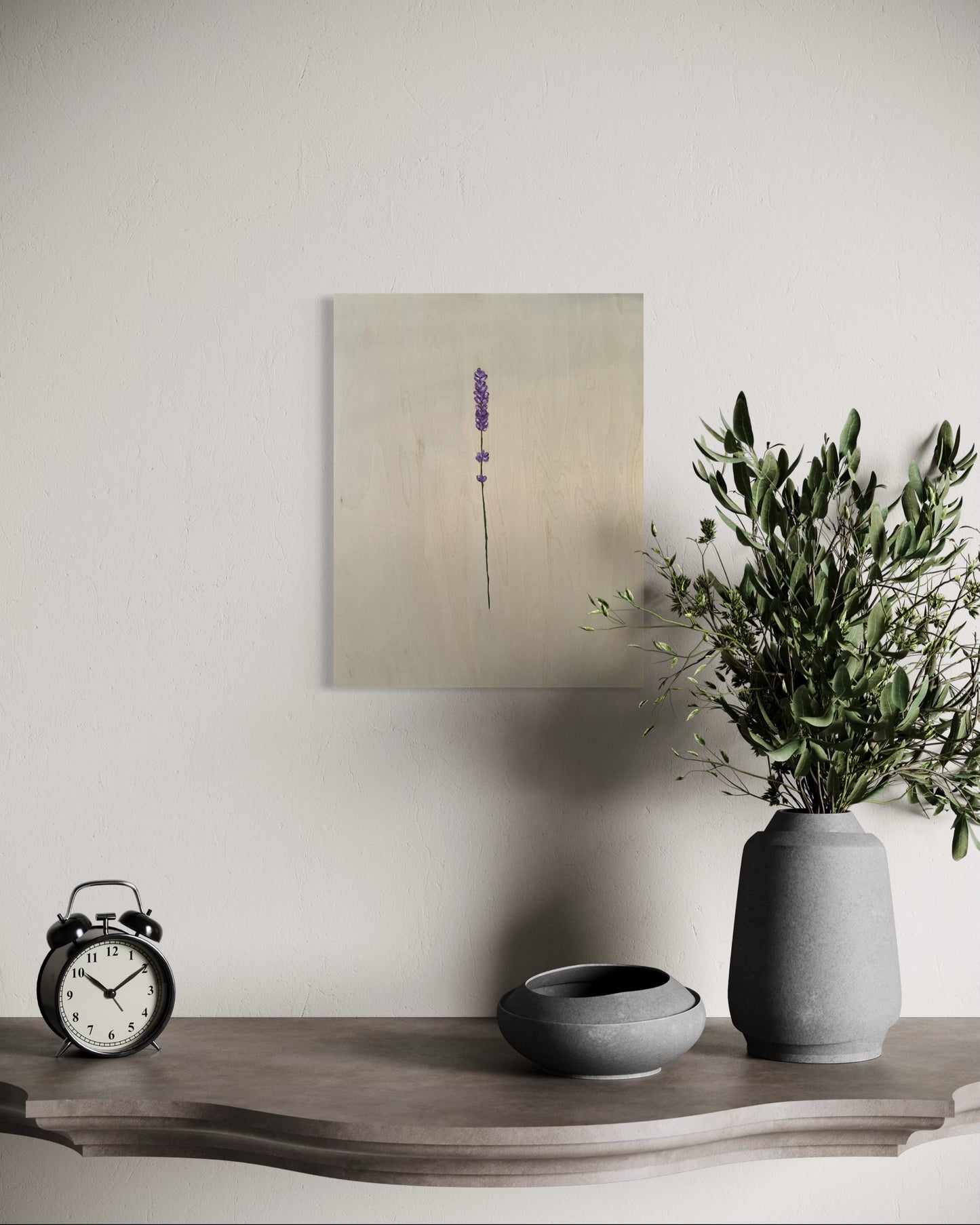 Single Strand of Lavender | 11' x 14"