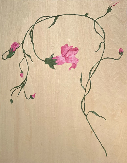 Trailing Snap Dragon | 11” x 14”