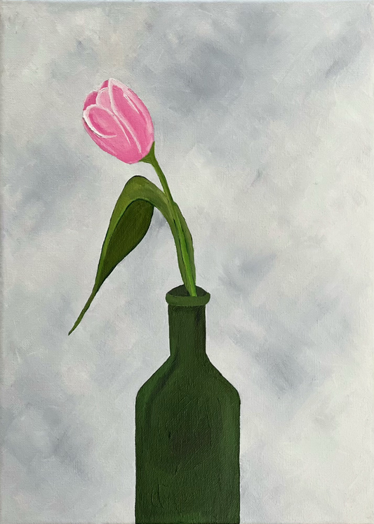 Tulips in a Jar – Series IV | 11" X 14"