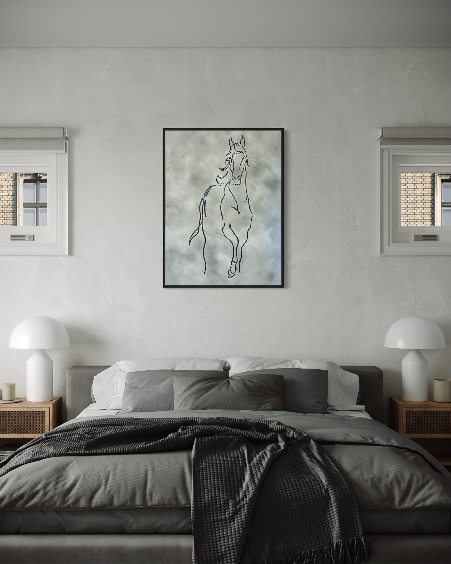Horse No. 002 | 40" x 30"