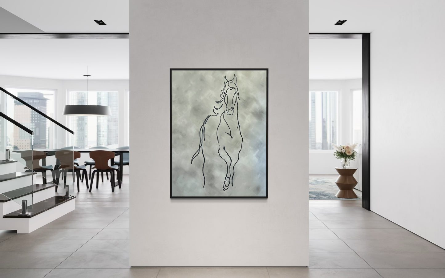 Horse No. 002 | 40" x 30"